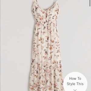 EUC Abercrombie maxi dress